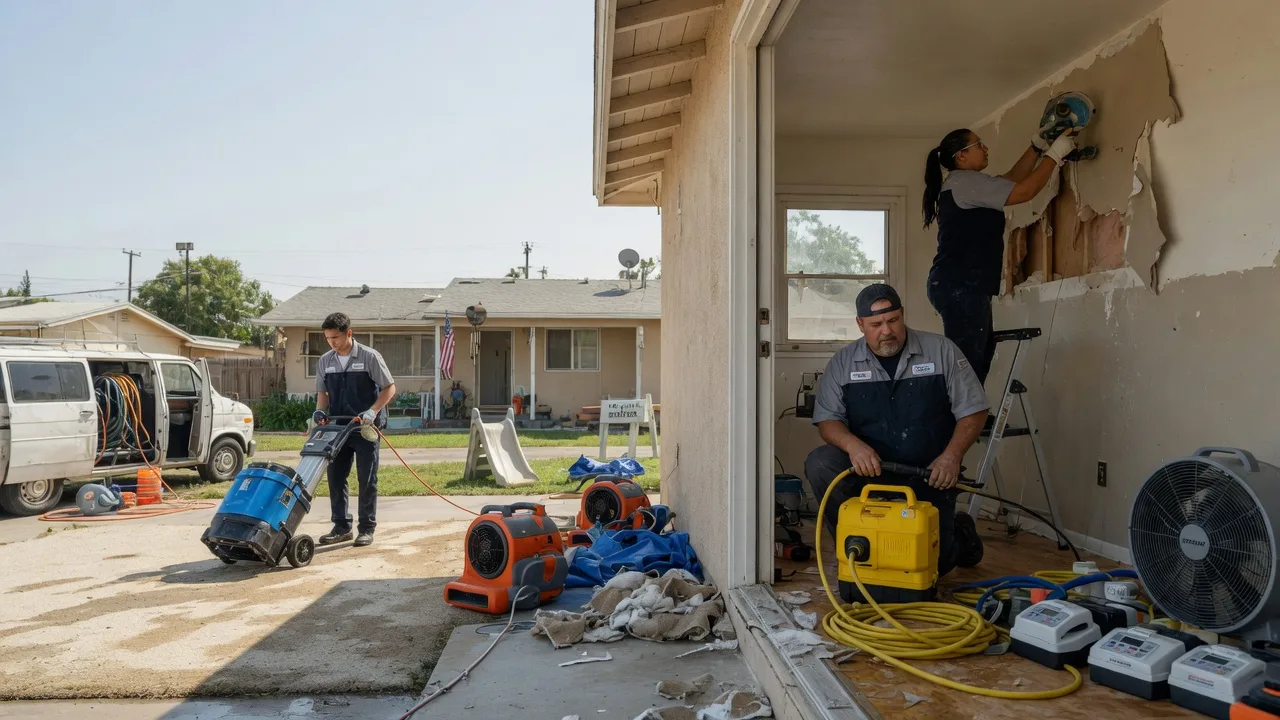 Water Damage Restoration in Huffman, TX near me